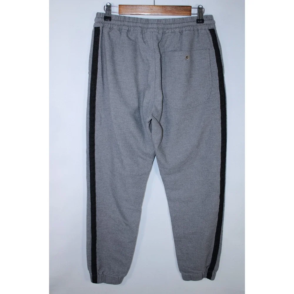 Champion Retro Men's Medium Gray Black Joggers